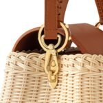 Louis Vuitton Capucines BB Top Handle Bag 10.6in/ 27cm Tan Gold Hardware For Women M26025 - Image 5