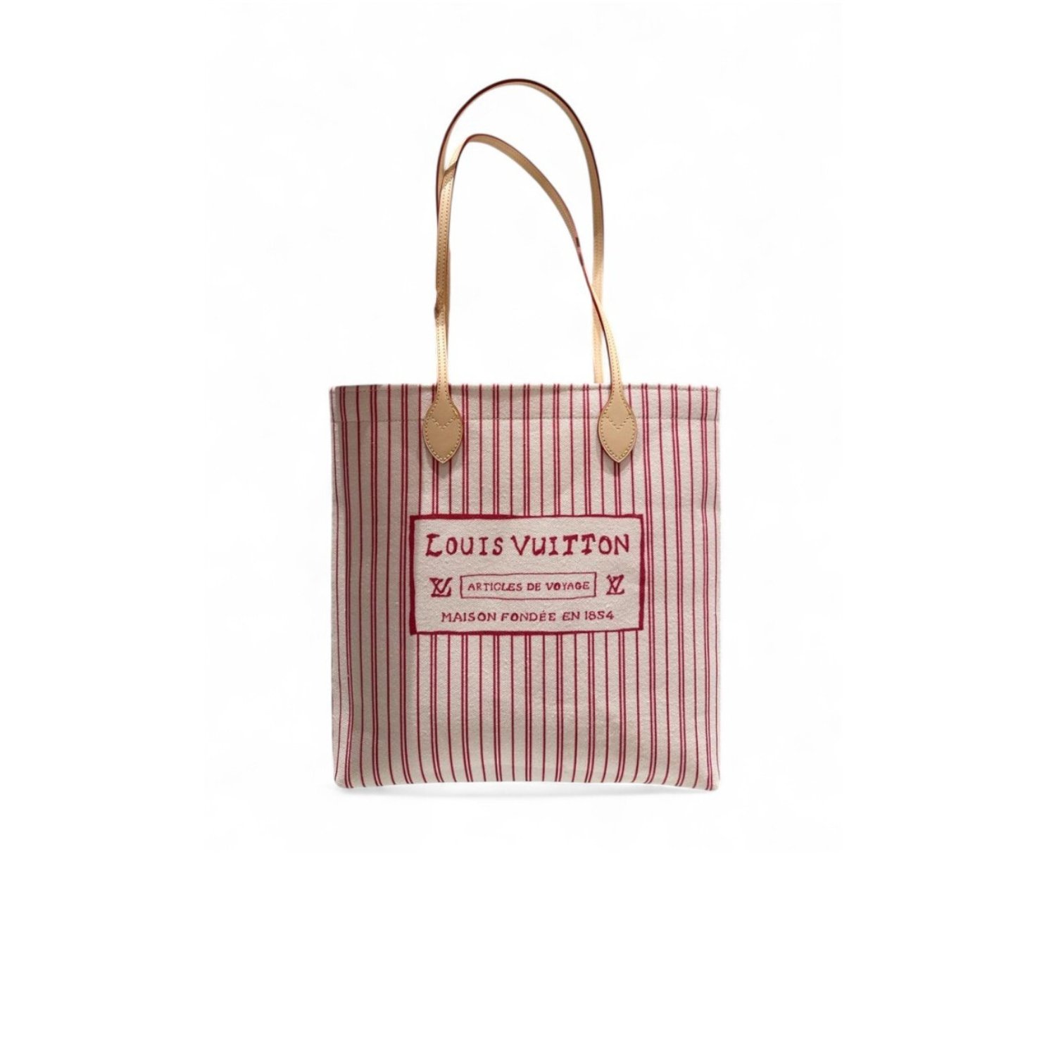 louis-vuitton-carry-it-1.jpg Louis Vuitton Carry It Beige Plum For Women 14.6in/37cm M15121 - Image 1