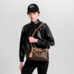 Louis Vuitton CarryAll BB Shoulder Bag 10.2in/ 26cm Monogram Brown For Women M13014 - Image 2