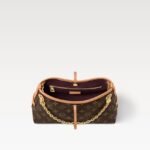Louis Vuitton CarryAll BB Shoulder Bag 10.2in/ 26cm Monogram Brown For Women M13014 - Image 5