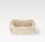 Louis Vuitton CarryAll Cargo Vibe PM Shoulder Bag 13.2in/ 33.5cm Vanilla Silver Hardware For Women M12919 - Image 5