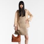 Louis Vuitton CarryAll PM Shoulder Bag 11.6in/ 29.5cm Cognac Brown Gold Hardware For Women M11790 - Image 2