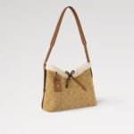 Louis Vuitton CarryAll PM Shoulder Bag 11.4in/ 29cm Beige Gold Hardware For Women M11843 - Image 2