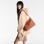 Louis Vuitton CarryAll PM Shoulder Bag 11.6in/ 29.5cm Cognac Brown Gold Hardware For Women M11790 - Image 3