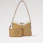 Louis Vuitton CarryAll PM Shoulder Bag 11.4in/ 29cm Beige Gold Hardware For Women M11843 - Image 5