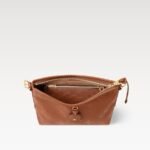 Louis Vuitton CarryAll PM Shoulder Bag 11.6in/ 29.5cm Cognac Brown Gold Hardware For Women M11790 - Image 5