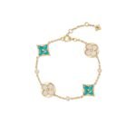 Louis Vuitton Color Blossom BB Multi-Pattern Bracelet Gold-Toned For Women Q05979