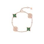 Louis Vuitton Color Blossom BB Star And Sun Multi-Motif Bracelet Pink-Toned For Women QA5121