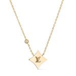 Louis Vuitton Color Blossom BB Star Pendant Necklace Gold-Toned For Women Q03276 - Image 3