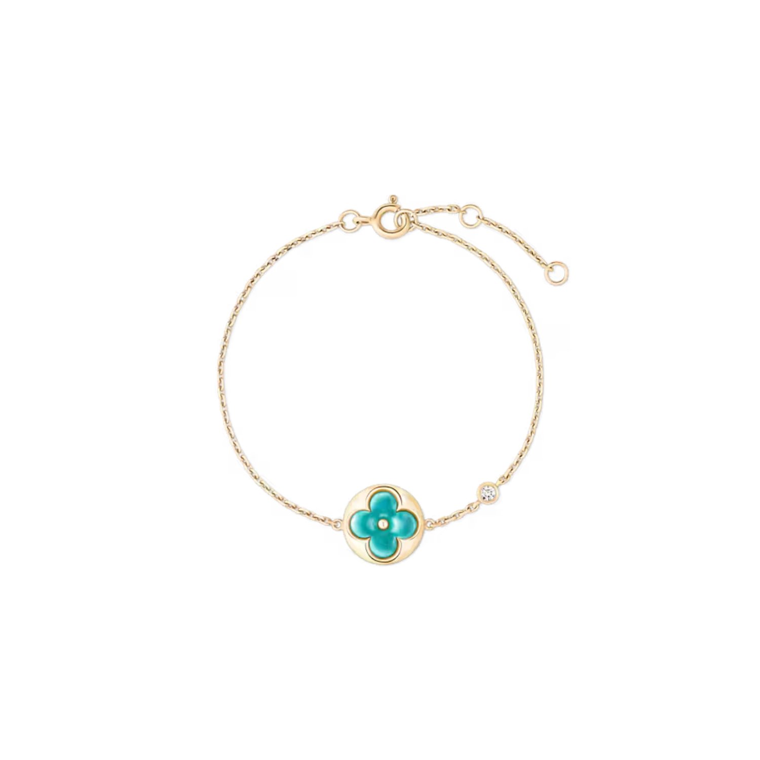louis-vuitton-color-blossom-bb-sun-bracelet-4.jpg Louis Vuitton Color Blossom BB Sun Bracelet Gold-Toned For Women QA5119 - Image 1