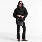 Louis Vuitton Coussin PM Shoulder Bag 10.2in/ 26cm Monogram Black Gold Hardware For Women M21260 - Image 3