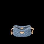 Louis Vuitton Croissant MM Blue Denim For Women M46856 - 9.8 Inches / 24.8 Cm - Image 3