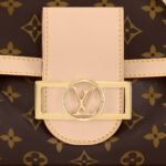 Louis Vuitton Dauphine Soft GM Bag For Women M47149- 28 Cm/ 11 Inches - Image 4