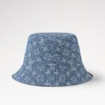 Louis Vuitton Denim Bucket Hat Blue For Women M7951M - Image 6
