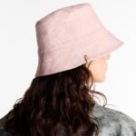 Louis Vuitton Denim Bucket Hat Pink For Women M7953M - Image 2