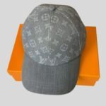 Louis Vuitton Denim Cap Grey For Women M7943M - Image 2