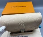 Louis Vuitton Diane Shoulder Bag 9.4in/ 24cm Sand Gold Hardware For Women M13231 - Image 8
