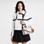 Louis Vuitton Express PM Shoulder Bag 10.2in/ 26cm Lilas Gold Hardware For Women M27275 - Image 2