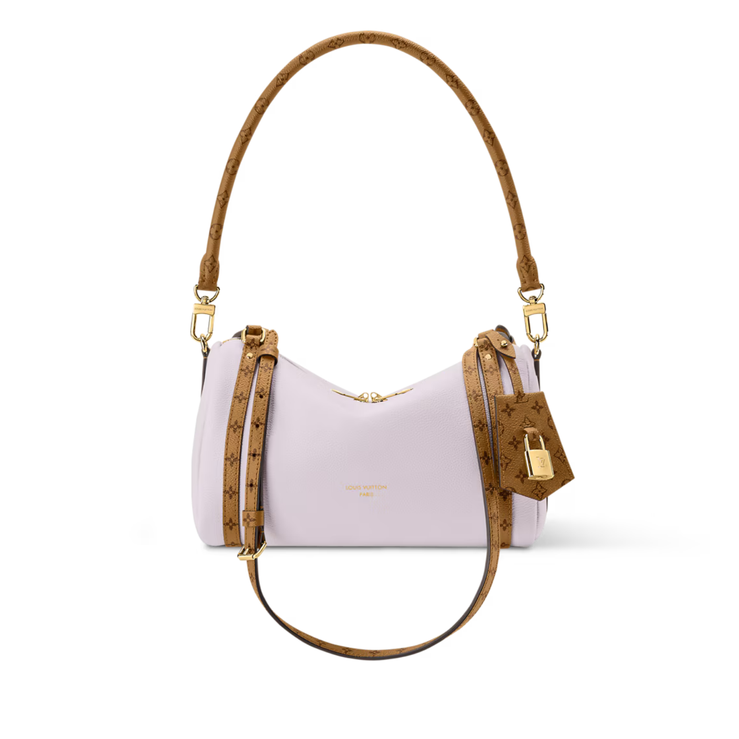 louis-vuitton-express-pm-M27275-1.png Louis Vuitton Express PM Shoulder Bag 10.2in/ 26cm Lilas Gold Hardware For Women M27275 - Image 1