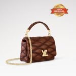 [True-to-ORIGINAL] Louis Vuitton GO-14 MM Handbag Tan For Women 23cm/9.1in M23601 - Image 2