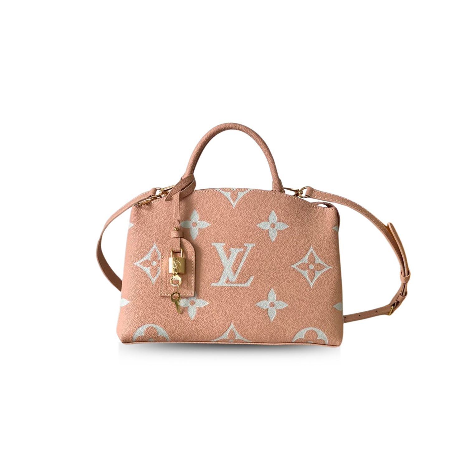 louis-vuitton-grand-palais-monogram-pattern.jpg Grand Palais Monogram Pattern Pink For Women 13.4in/34cm - Image 1