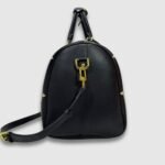 Louis Vuitton Keepall Bandouliere 45 Travel Bag 17.7in/ 45cm Black Gold Hardware M46670 - Image 5