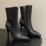 Louis Vuitton Legacy Ankle Boot Black For Women 1AIEUG - Image 5