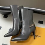 Louis Vuitton Legacy Ankle Boot Black For Women 1AIEUG - Image 8