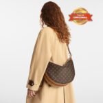 [True-to-ORIGINAL] Louis Vuitton Loop Hobo Monogram Canvas Brown For Women 38cm/15in M46311 - Image 2