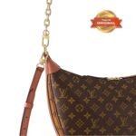 [True-to-ORIGINAL] Louis Vuitton Loop Hobo Monogram Canvas Brown For Women 38cm/15in M46311 - Image 3