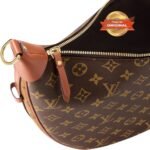 [True-to-ORIGINAL] Louis Vuitton Loop Hobo Monogram Canvas Brown For Women 38cm/15in M46311 - Image 8