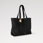 Louis Vuitton Low Key Cabas MM Bag Black For Women 18.5in/47cm M25341 - Image 4