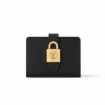 Louis Vuitton Low Key Compact Wallet Black For Women 4.3in/11cm M12408