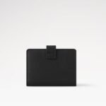 Louis Vuitton Low Key Compact Wallet Black For Women 4.3in/11cm M12408 - Image 4