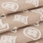 Louis Vuitton LV 3D Scarf Beige And White For Women 86.6in/220cm M94851 - Image 3