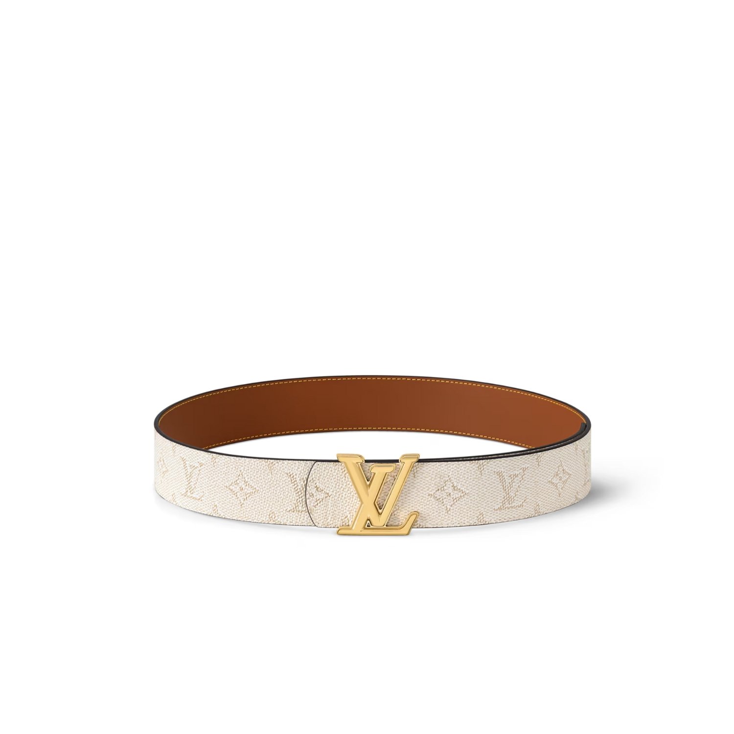 louis-vuitton-lv-dimension-40mm-reversible-belt.jpg Louis Vuitton LV Dimension 40mm Reversible Belt Beige M4154S - Image 1