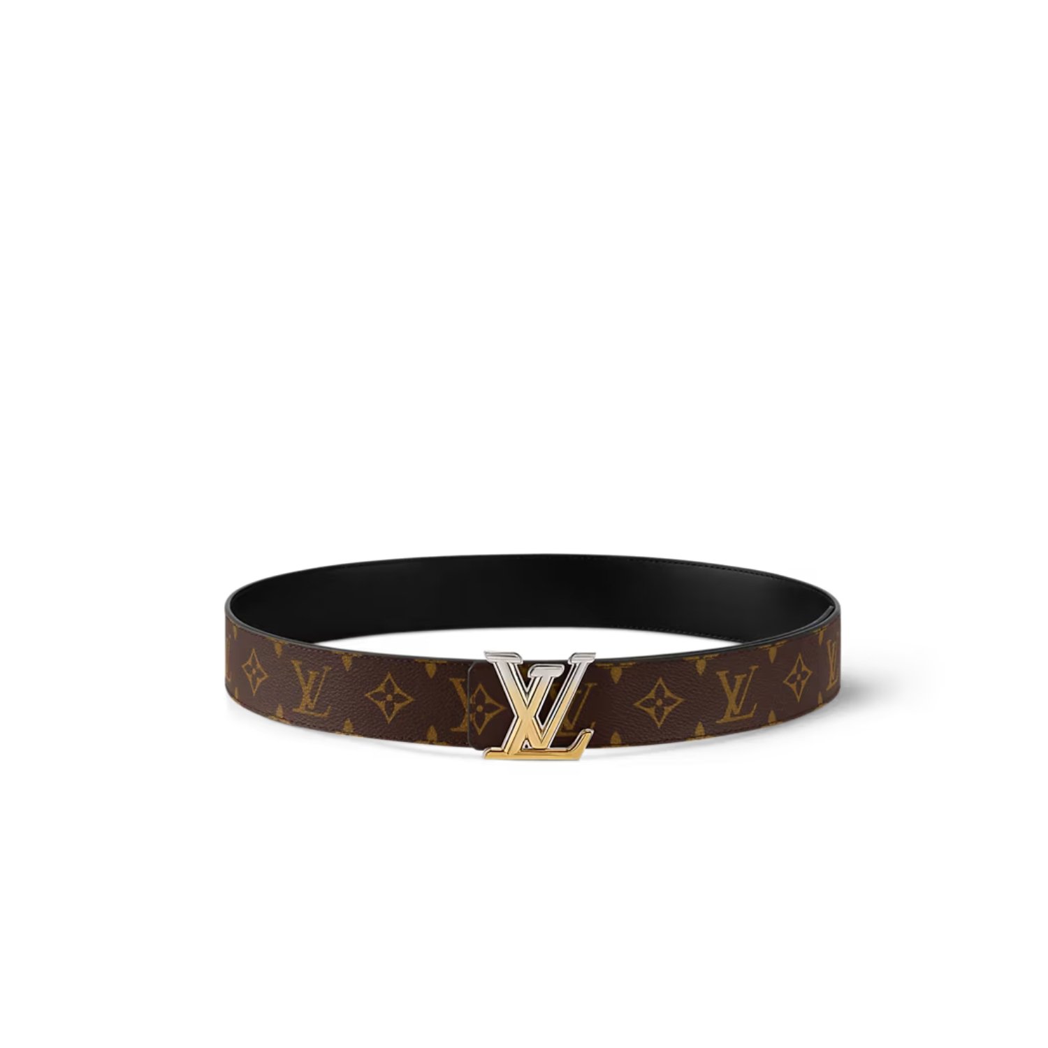 louis-vuitton-lv-dimension-gradient-40mm-reversible-belt-1.jpg Louis Vuitton LV Dimension Gradient 40mm Reversible Belt Monogram M4068V - Image 1