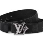 Louis Vuitton LV Flower 40mm Reversible Belt Black M4253V - Image 4