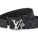 Louis Vuitton LV Flower 40mm Reversible Belt Black M4110V - Image 3