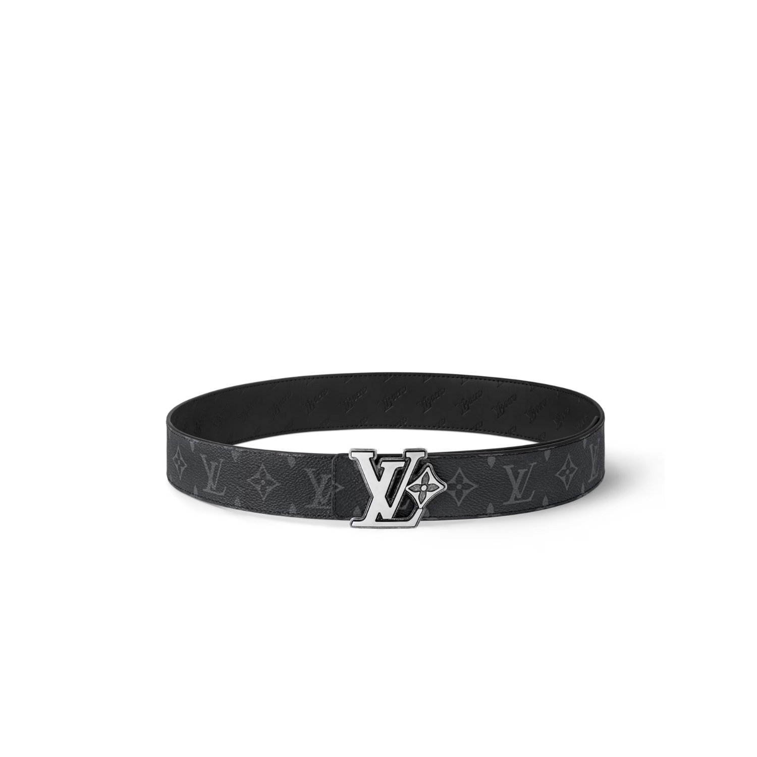 louis-vuitton-lv-flower-40mm-reversible-belt-4.jpg Louis Vuitton LV Flower 40mm Reversible Belt Black M4110V - Image 1