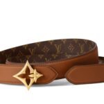 Louis Vuitton LV Flowergram 30mm Reversible Belt Cognac M4392U - Image 4