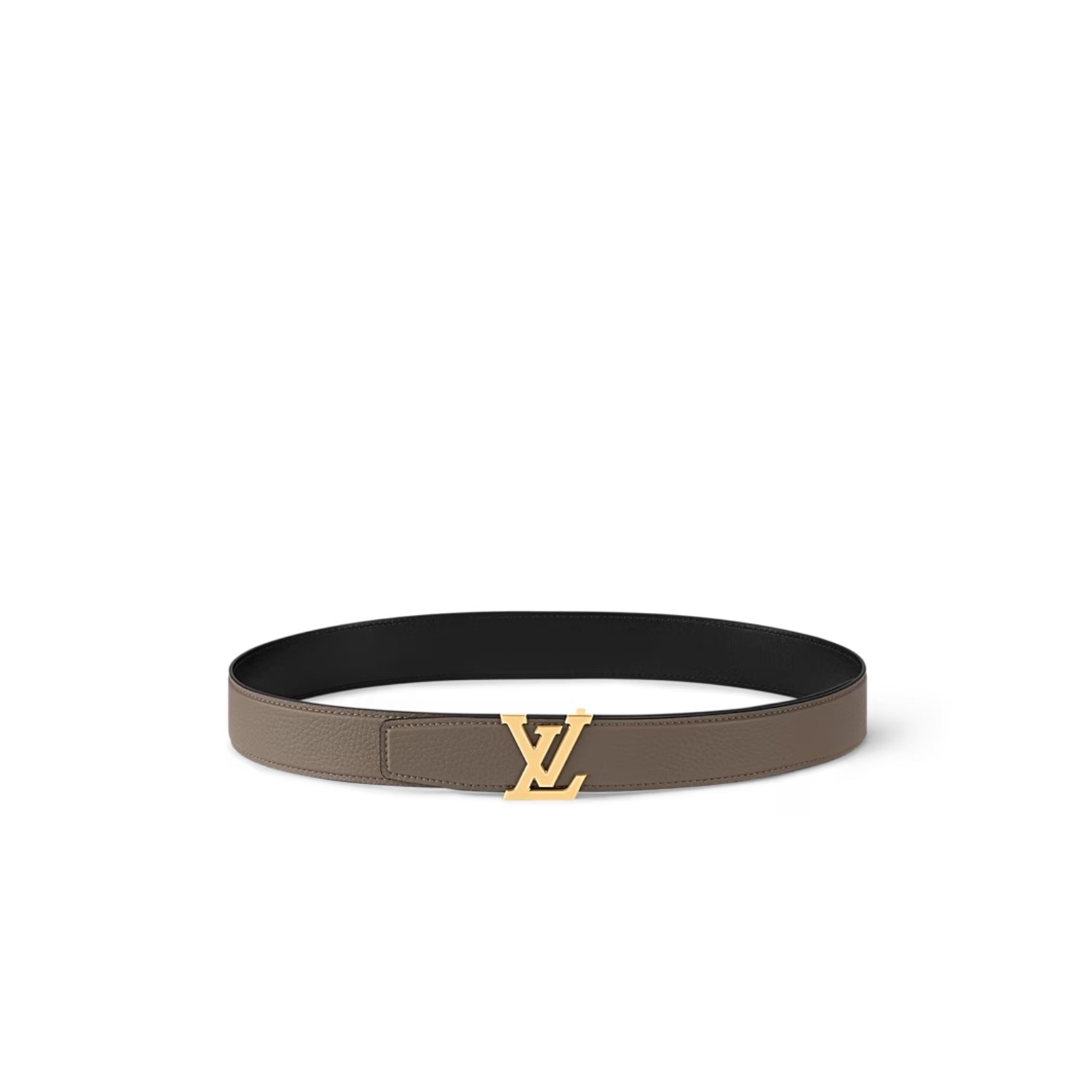 louis-vuitton-lv-heritage-35mm-reversible-belt-1.jpg Louis Vuitton LV Heritage 35mm Reversible Belt Taupe/Black M8717V - Image 1