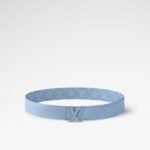 Louis Vuitton LV Initiales 40mm Reversible Belt Sky Blue M8965U - Image 4