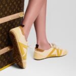 Louis Vuitton LV Sneakerina Light Beige For Women 1AHNEM - Image 2