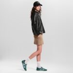 Louis Vuitton LV Sneakerina Green For Women 1AHNDW - Image 3