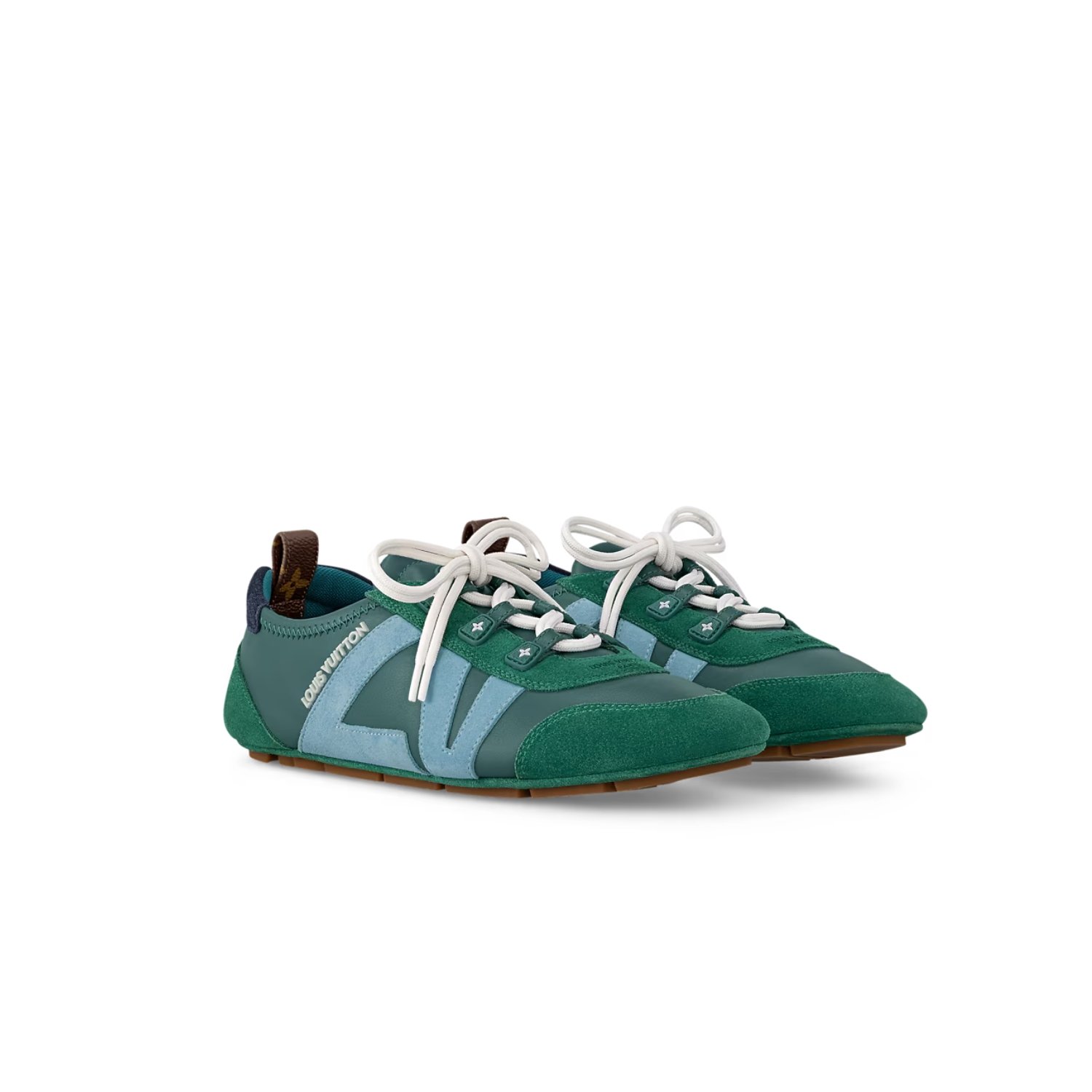 louis-vuitton-lv-sneakerina.jpg Louis Vuitton LV Sneakerina Green For Women 1AHNDW - Image 1