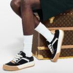 Louis Vuitton LV Tilted Sneaker Black For Men - 1AJ736 - Image 3
