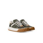Louis Vuitton LV Tilted Sneaker Khaki Green For Men - 1AJAM7