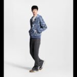 Louis Vuitton LV Tilted Sneaker Blue For Men - 1AJCWD - Image 2