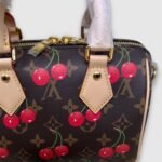 Louis Vuitton LV x TM Speedy Bandouliere 20 Top Handle Bag 8.1in/ 20.5cm Monogram Gold Hardware For Women M13094 - Image 7